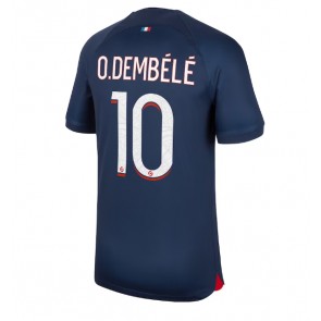 Paris Saint-Germain Ousmane Dembele #10 Replika Hjemmebanetrøje 2023-24 Kortærmet